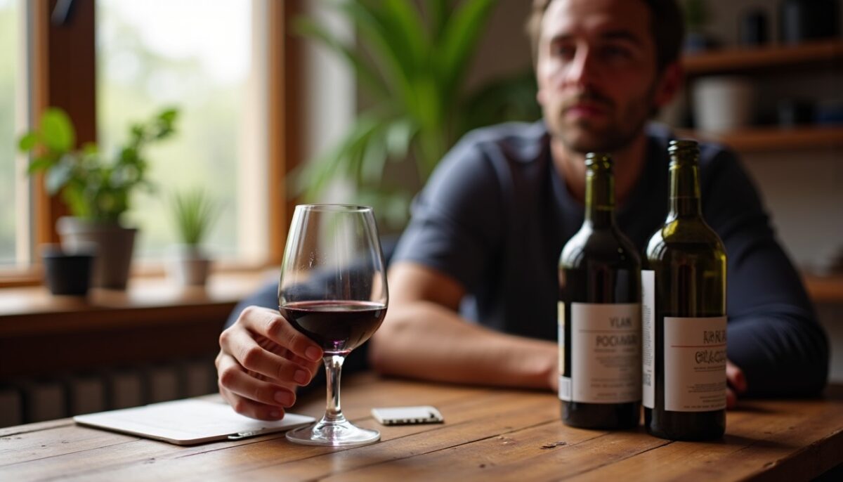 Mon mari boit une bouteille de vin par jour : causes, risques et solutions pour agir calmement